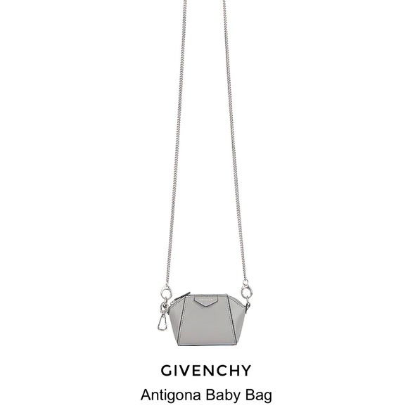 Antigona Baby Bag in Pearl Grey Color: Pearl Grey